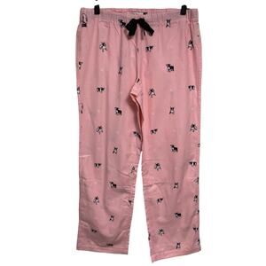 NWT! J.Crew French Bulldog Pajamas Womens Size S